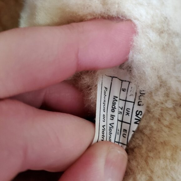 Ugg Bailey Velvet Bow Boot Chestnut Shearling Boots 9 - Picture 7 of 8